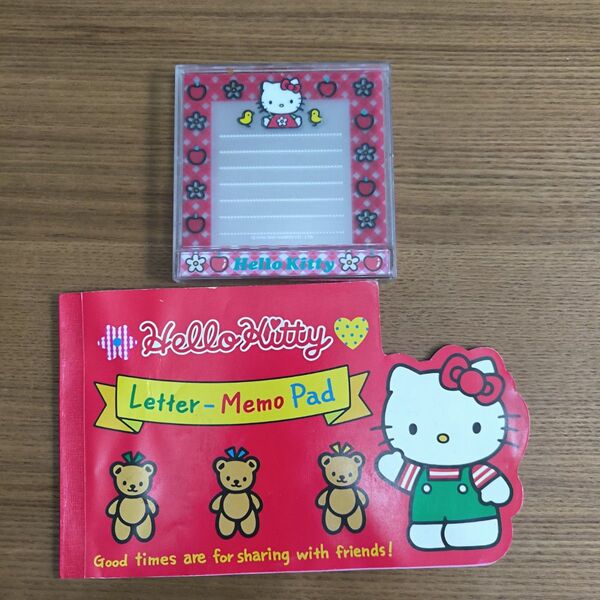平成レトロ キティ ハローキティ サンリオ Sanrio メモ帳