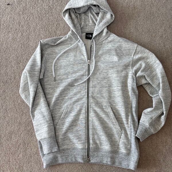 THE NORTH FACE ジップアップパーカー グレー