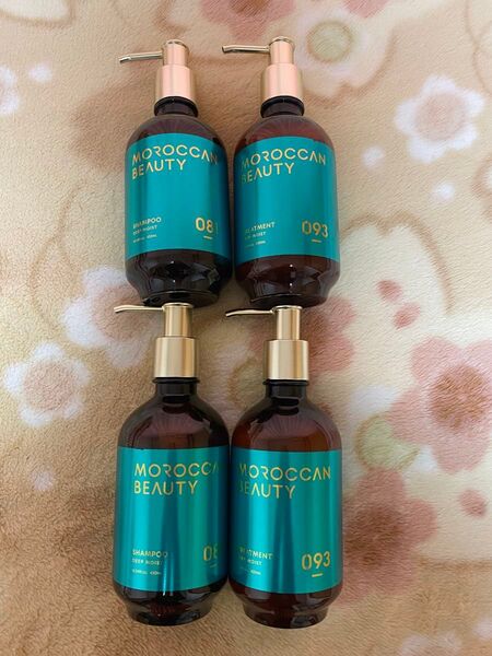 モロッカンビューティ ディープモイスト シャンプー430ml 2個 ヘアトリートメント430ml 2個