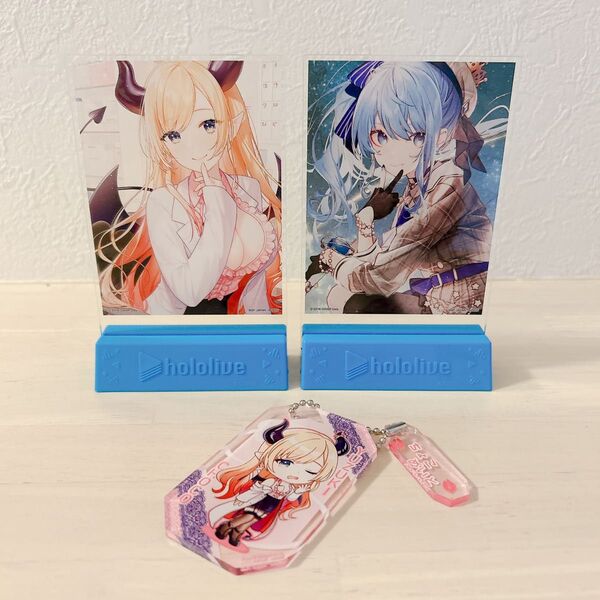ホロライブ アクリルスタンド&キーホルダー 3個セット一番くじ vol.3 癒月ちょこ 星街すいせい ミニアートボード