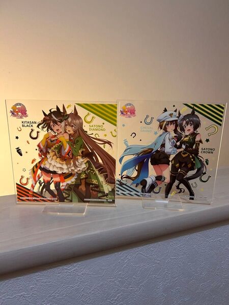 一番くじ ウマ娘 プリティーダービー スクエアアクリルスタンド 全2種セット