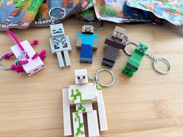 マインクラフト キーホルダー フィギュア マイクラ