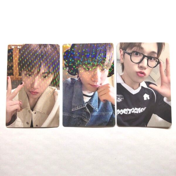 BOYNEXTDOOR No Genre リウ ユニバ weverse 特典トレカ 3枚セット