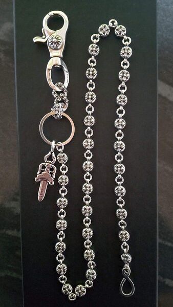 クロス キーリング ウォレット S字 チェーン ダガー ボール タイニー アクセサリー