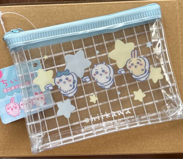 キャンドゥ ちいかわ ミニメッシュポーチ