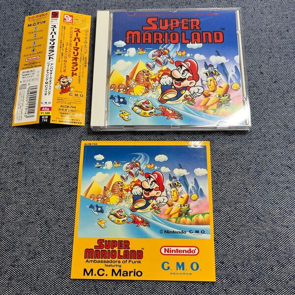 初回特典 ステッカー付き スーパーマリオランド アンバサダーズ オブ ファンク フィーチャリング MCマリオ CMO CD マリオ