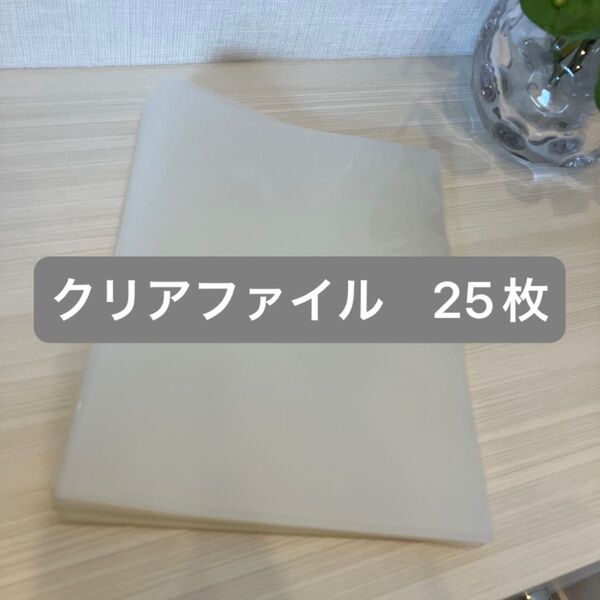 クリアファイル 25枚