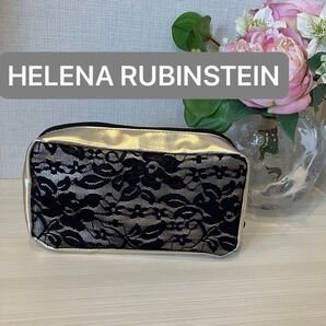 【HELENA RUBINSTEIN】マルチポーチ 小物入れ ラウンドファスナー