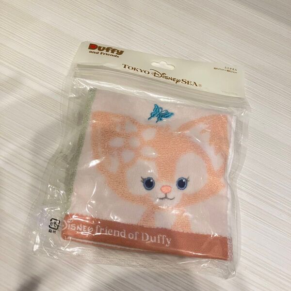 【新品未使用】ダッフィー&フレンズ リーナ・ベル ミニタオル 東京ディズニーシー限定