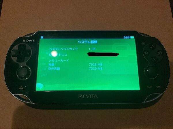※説明文必読 レア 希少 PSVITA ソフトウェア1.05 SONY PCH-1000