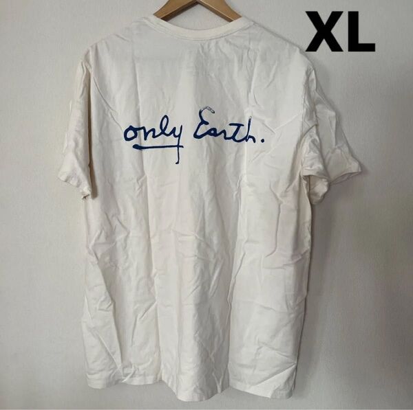 【新品】大人気デザイン!パタゴニア オーガニックコットン 半袖 Tシャツ アースオンリー メンズ USサイズ XL