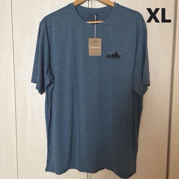 【新品】大人気カラー!パタゴニア キャプリーンクール 速乾Tシャツ スポーツ アウトドア メンズUSサイズXL