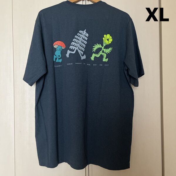 【新品】大人気デザイン!ラスト!パタゴニア リサイクル素材 半袖 Tシャツ USサイズ XL メンズ