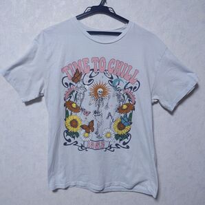 OG TIME TO CHILL スケルトン Tシャツ メンズ S