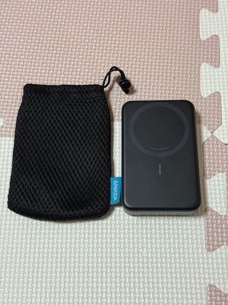 Anker MagGo Power Bank (10000mAh) モデルA1654 ブラック モバイルバッテリー MagSafe