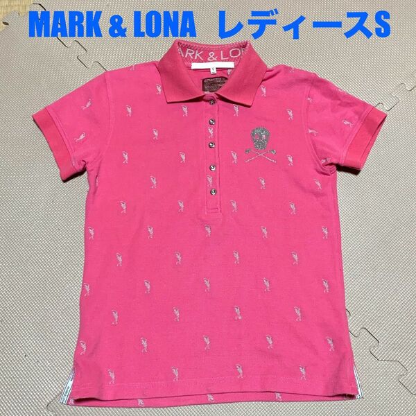 マークアンドロナ MARK & LONA レディース S ポロシャツ