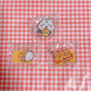 【新品】もぐらコロッケ アクリルスタンド 3点セット /ナガノのくま あのこ ナガノ展 ナガノキャラクターズ ナガノマーケット
