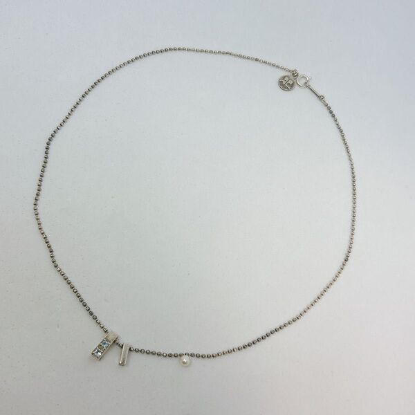 訳あり Courreges クレージュ silver 925 950Sネックレス