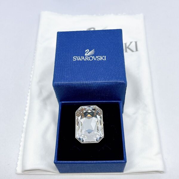 SWAROVSKI スワロフスキー MESMERA リング大粒クリスタル 箱付き