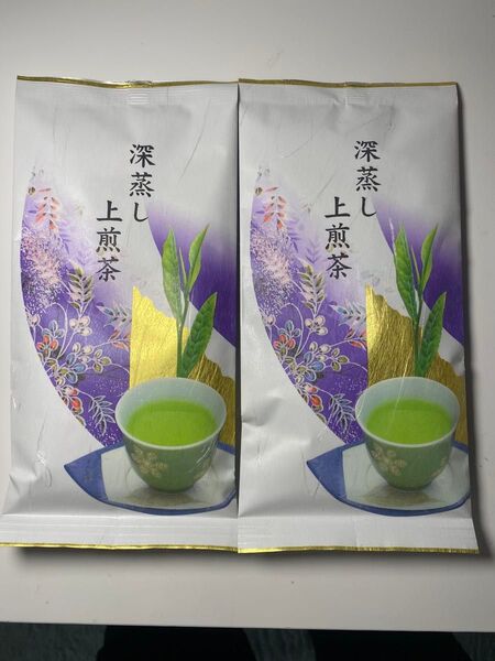 煎茶 深蒸し上煎茶 国内産緑茶 80g×2袋