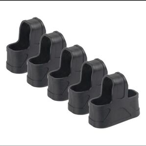 MAGPULタイプ 5.56mm マガジンバンパー BK 5つセット 未使用品