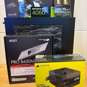 Wi-Fi機能付き!ゲーミングPC ryzen 7700 RTX4060ti 32GBメモリ 1tb SSD b650