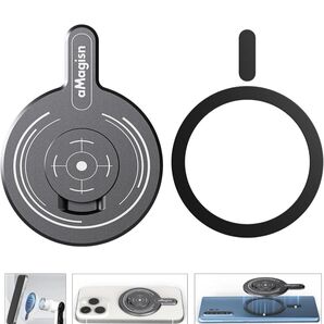 Insta360 Flow Pro/Insta360 Flow 対応 磁気アダプター MagSafe用 ブラケット マグネット