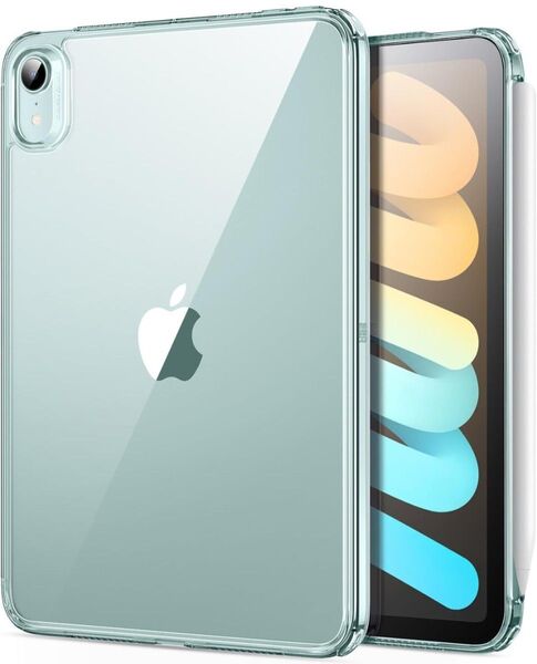 ESR iPad mini 第7/6世代 ハイブリッドケース Classicシリーズ ブルークリア