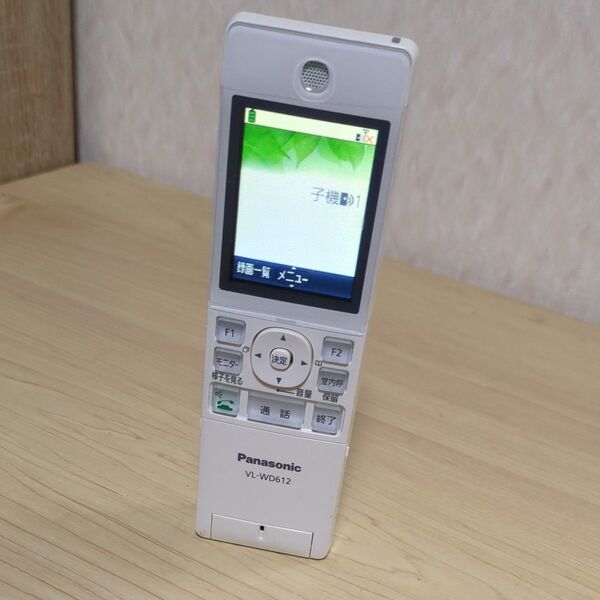 VL-WD612 パナソニック Panasonic ワイヤレスモニター子機 動作確認済 バッテリー未付属