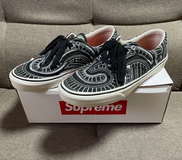 Supreme/Vans Uptown Era Spiral Black 27.5cm