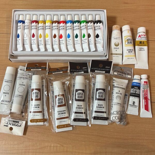 アクリル絵の具セット まとめ売り