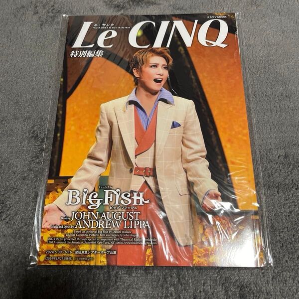 宝塚 Le CINQ 特別編集 BiG & FiSH 星組 ルサンク 阿修羅城他フライヤー3枚&TCA PRESS 5.6月号