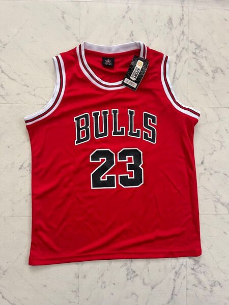 新品タグ付き NBAシカゴ・ブルズ マイケル・ジョーダン バスケユニフォーム