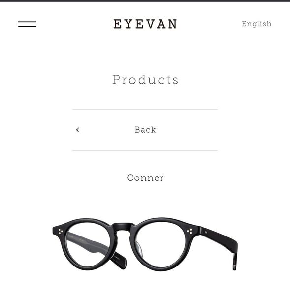 アイヴァン EYEVAN Conner PBK メガネ 眼鏡 サングラス