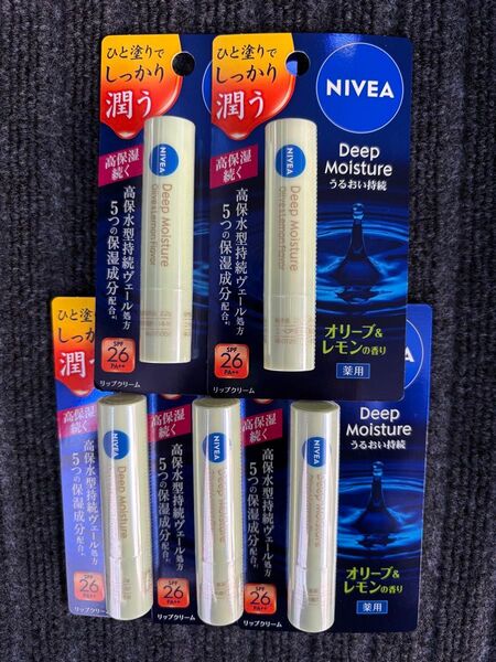 花王 ニベア ディープモイスチャー SPF26 5つ