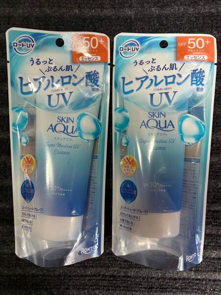 ロート製薬 スキンアクア UV 80g 2つ