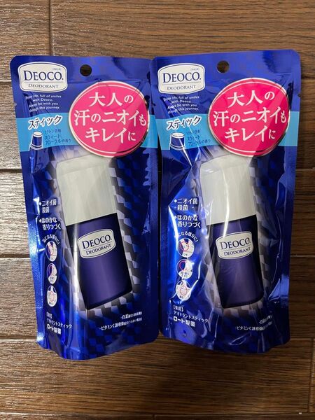 ロート製薬 デオコ 薬用デオドラント 13g 2つ