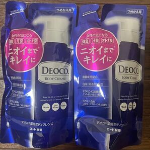 ロート製薬 デオコ つめかえ用 250ml 2つ