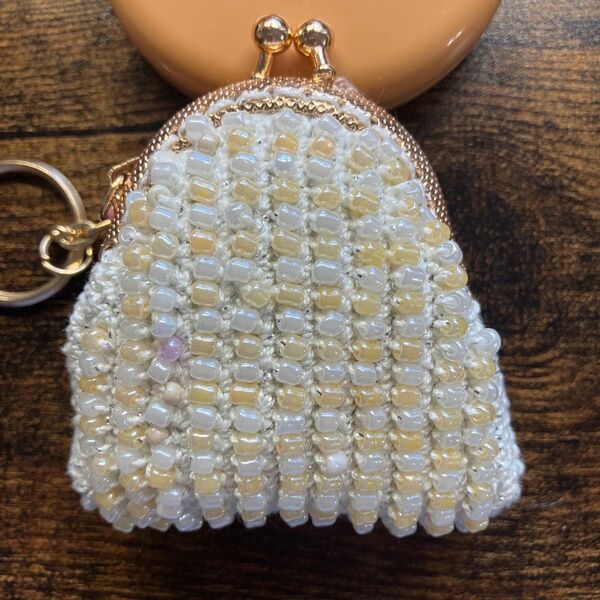 ミニがま口 コインケース がま口バッグチャーム ハンドメイド