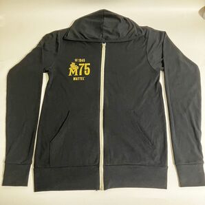 マテル75周年ジップアップパーカー/ブラック/レディース Mサイズ/Mattel
