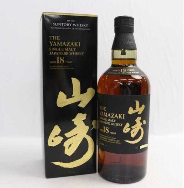 SUNTORY WHISKY山崎18年700mlアルコール分43%サントリー ウイスキー★箱なし★