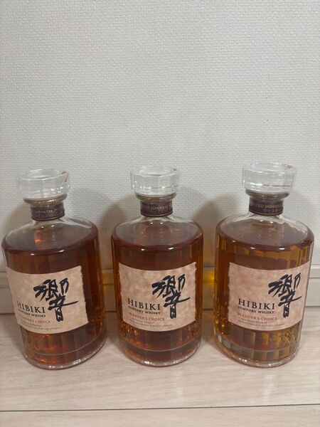 響ブレンダーズチョイス700mlアルコール分43%3本セット★サントリー ウイスキー ★古酒+新酒★飲み比べ SUNTORY