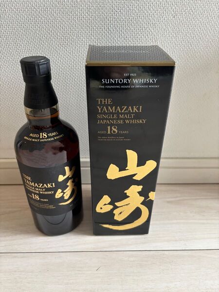 SUNTORY WHISKY山崎18年700mlアルコール分43%サントリー ウイスキー★箱なし★