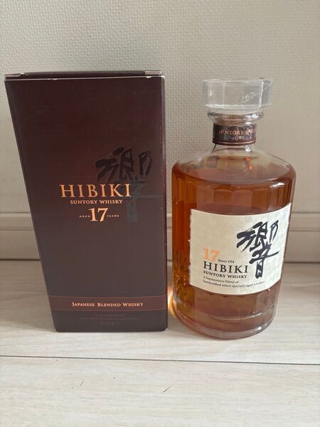 響17年アルコール分43% 700ml 箱付◆終売品 ◆ジャパニーズ ウイスキー SUNTORY WHISKY HIBIKI