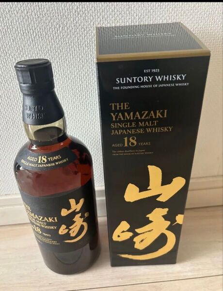 SUNTORY WHISKY山崎18年700mlアルコール分43%サントリー ウイスキー★箱なし★