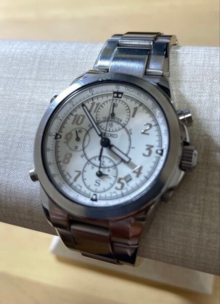 希少 廃盤モデル セイコー SEIKO SUS クロノグラフ 7T32