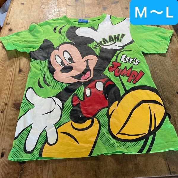 Disney 東京ディズニーリゾート ミッキー半袖Tシャツ レディース M〜L