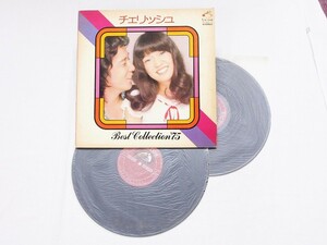 ＜同梱OK LP■チェリッシュ　ベストコレクション'75 二枚組 LP■0046