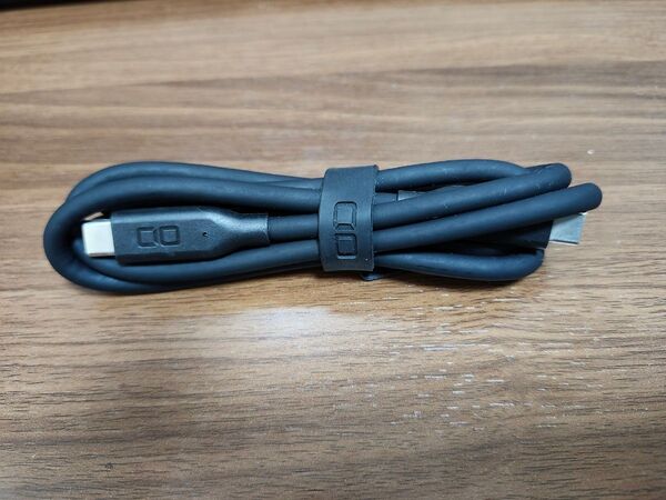 シリコンケーブル USB-C to C 240W 1m ブラック CIO-SL240W-CC1-BK