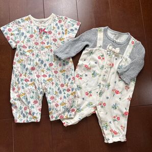 ベビー服 カバーオール ロンパース ツーウェイオール